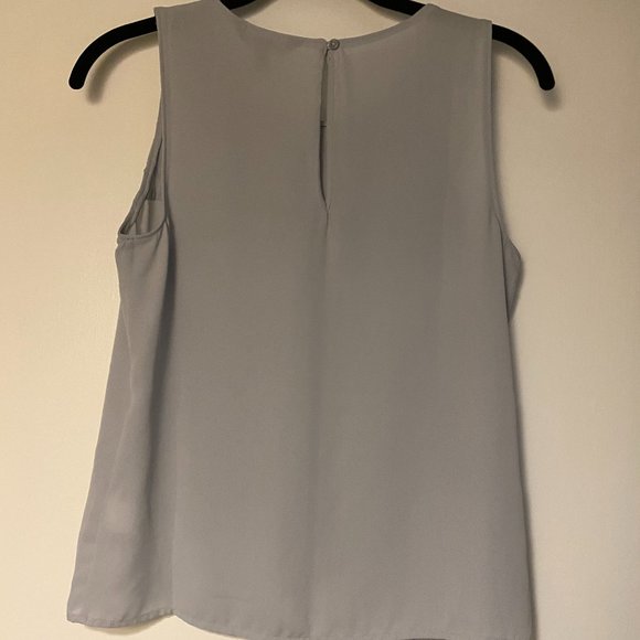 Gray Embroidered Banana Republic Dress Shirt - Picture 4 of 4